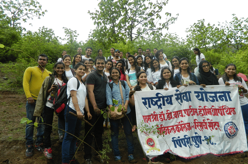 Dr DY Patil Homeopathic Medical College and Research Centre Pune Plantation Day photo 1